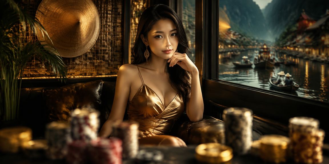 Người dùng xem thông tin cá cược trực tuyến tại vùng nông thôn Ninh Bình với nón lá